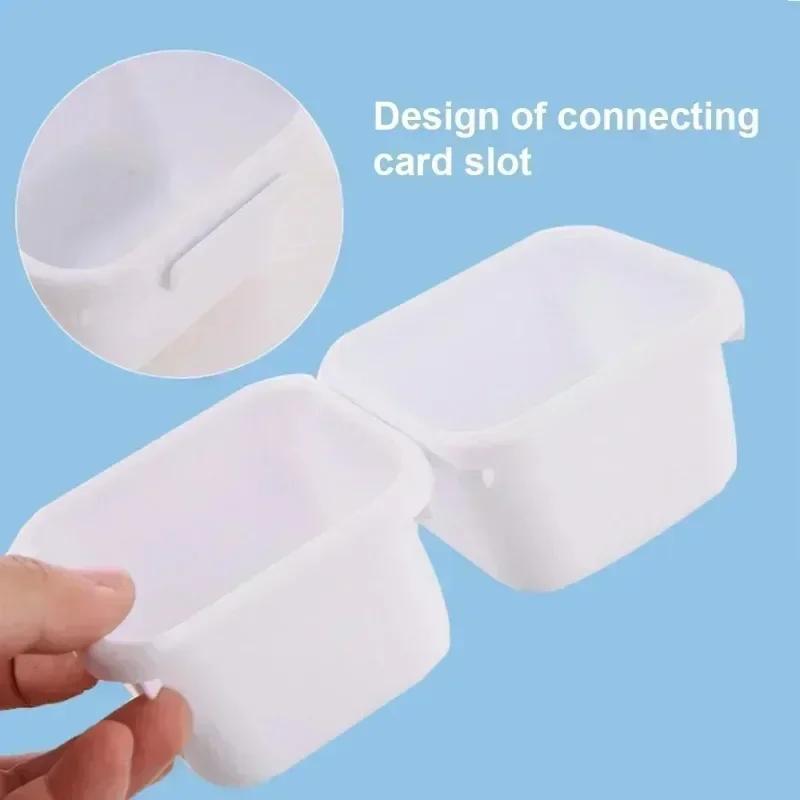 Plastic Box Multifunctional Stationery Rack 8-piece Set Sundry Storage Office Storage Box Desk Folding Drawer Desk Organizers