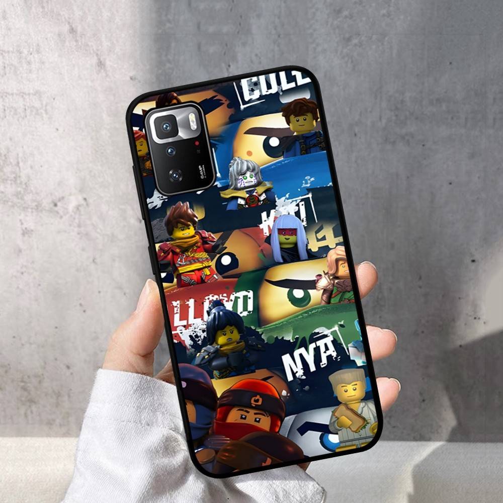 

Classic Series N-Ninjago Phone Case For Redmi Note 4 X 5 A 6 7 8 T 9 9S 10 11 11S 11Epro Poco M3 pro Redmi Note 9pro 4G