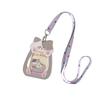 Shape Hollow Transparent Card Holder Girl's Neck Hanging Bus Card ID Card Holder Student Campus Card Holder