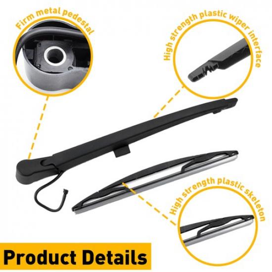 Rear Window Wiper Arm Blade And For Chevrolet Tahoe Suburban 2500 1500 2007-2013