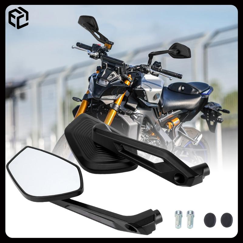 For MT09 Motorcycle Accessories Rearview Mirror Side Mirror for YAMAHA MT07 / MT10 / MT15 / MT03 / MT25 /FZ V3 /FZ6 /FZ1 / FZ8