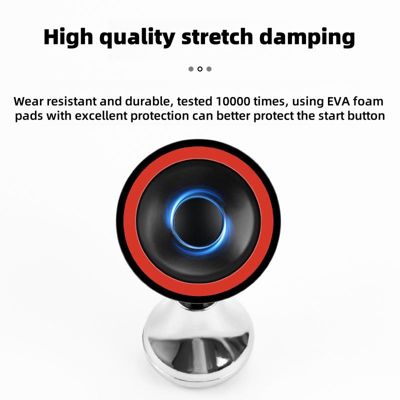Car One-Touch Start Button with Push-to-Start Rocker Lever Car Accessories Interior Decor Push Rocker One-Touch Start Accessor