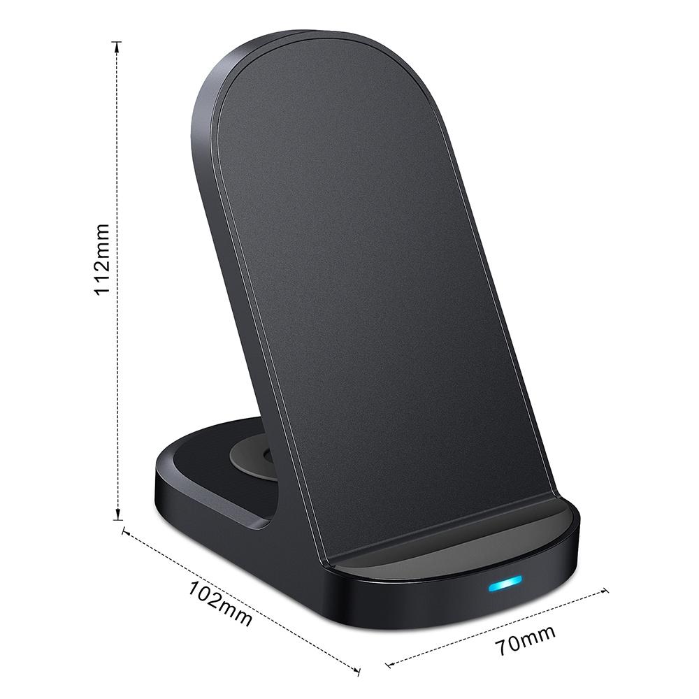 HT-511 15W Wireless Charger Stand for iPhone Charging Pad for AirPods