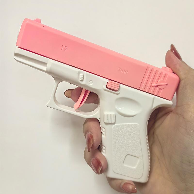 Hot Mini Desert Eagle Mechanical Continuous Firing Water Gun Small Pistol Summer Outdoor Beach Poor Toy Shoot Water Gun for Kids