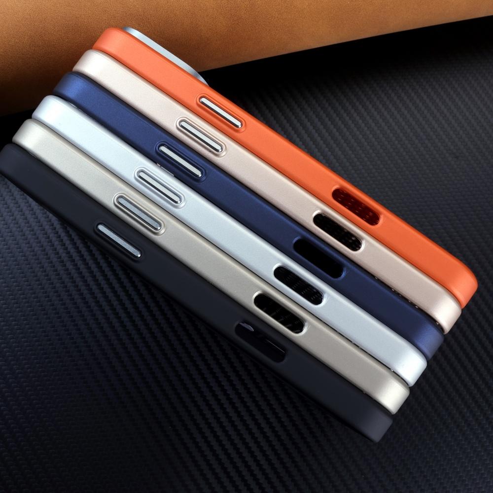 For Magsafe Original Heat Dissipation Mate Phone Case For iPhone 17 Air 16 15 14 13 12 Pro Max Magnetic Metal Frame Bumper Cover