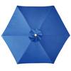 6/8 Rib Polyester Sunshade Cloth Outdoor Patio Umbrella Surface Replacement Cloth Rainproof Sunshade Cloth