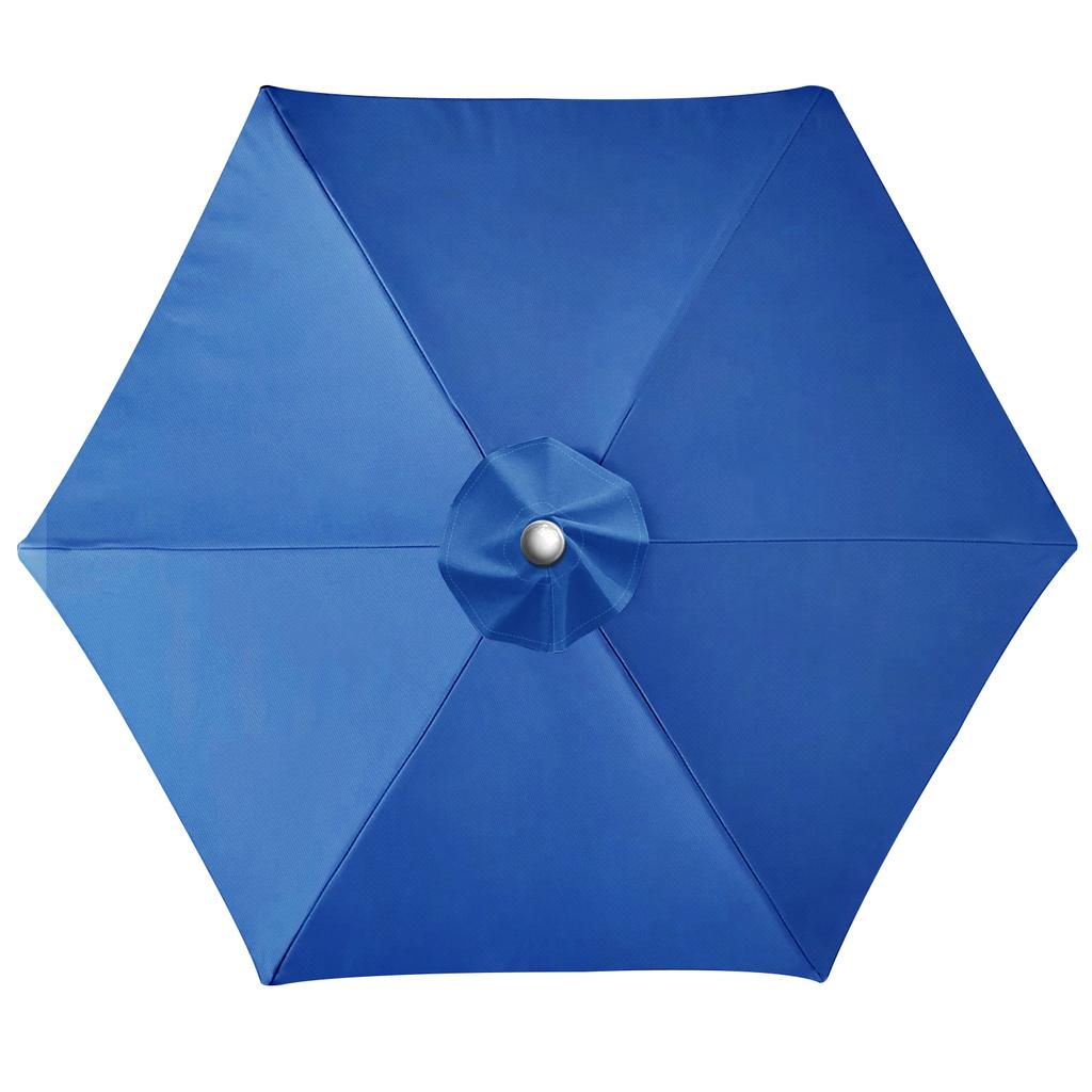 6/8 Rib Polyester Sunshade Cloth Outdoor Patio Umbrella Surface Replacement Cloth Rainproof Sunshade Cloth