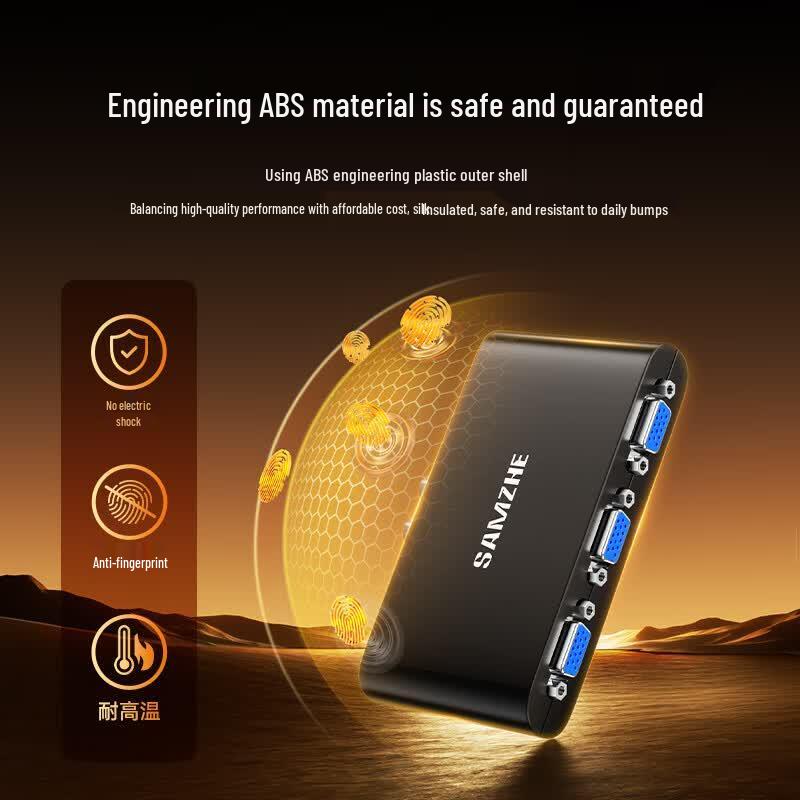 SAMZHE 2-Port VGA KVM Switch