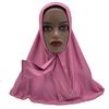 Snap Fastener Neck Head Full Cover Instand Hijab for Muslim Women