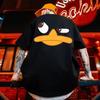 2023 léto Nový tisk Retro Wash Tričko Harajuku z čisté bavlny 2023 Street Clothing Hip Hop Pánské Street Fitness oblečení