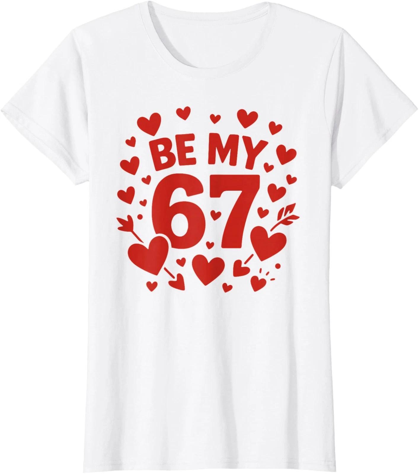 School Six Seven Meme Teacher Student Design Fun Ladies  Crewneck T-Shirt XL