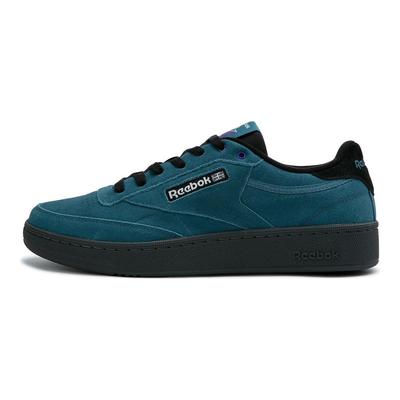 Club C 85 Rétro Décontracté Tendance Polyvalent Semelle Épaisse Baskets Basses Baskets Unisexe Bleu 24FRC901U0GB7