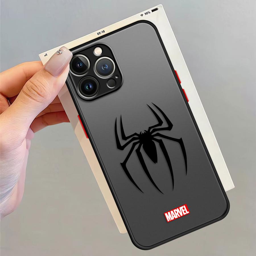 Phone Case for Apple iPhone 15 Pro Max 7 8 SE XR 12 Mini 11 Pro Max 6s 14 16 Pro XS X 16e SE 13 Pro TPU Cover Marvel Sipiderman