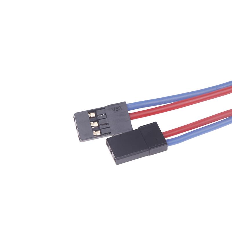 Mpx 8 Pin Golden Plated Connector Multi-Wires Servo Extension Plug Male Female 2/ 3 Wires For Rc Model Fixwing Glider Airplanes