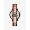 Michael Kors Oversized Maren Two-Tone Watch MK7496