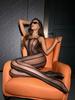 New Lingerie Body Stockings Erotic Women Sexy Adult Female Open Crotch Underwear Transparent One Piece Bodysuit Cosplay Costumes