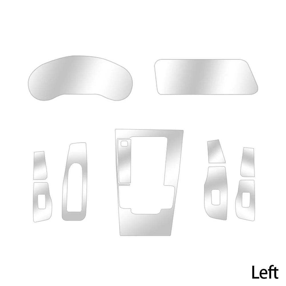 For Mazda 3 Axela 2019-2025 Car Interior Film Center Console Navigation Screen Gear Transparent TPU Protective Film Anti-scratch