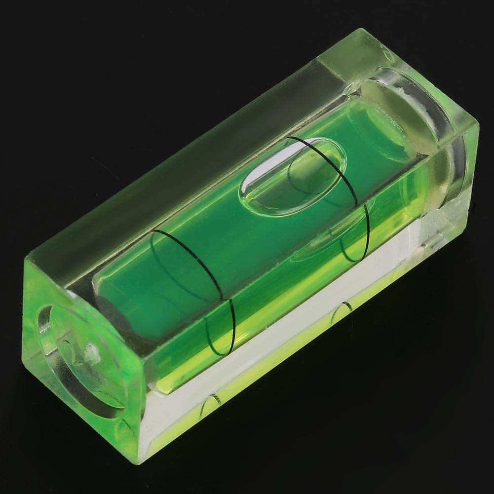 Aug. 5 Rectangular Horizontal Bubble Column Level Meters, Measuring Level Tool Balancer 10X10x29mm