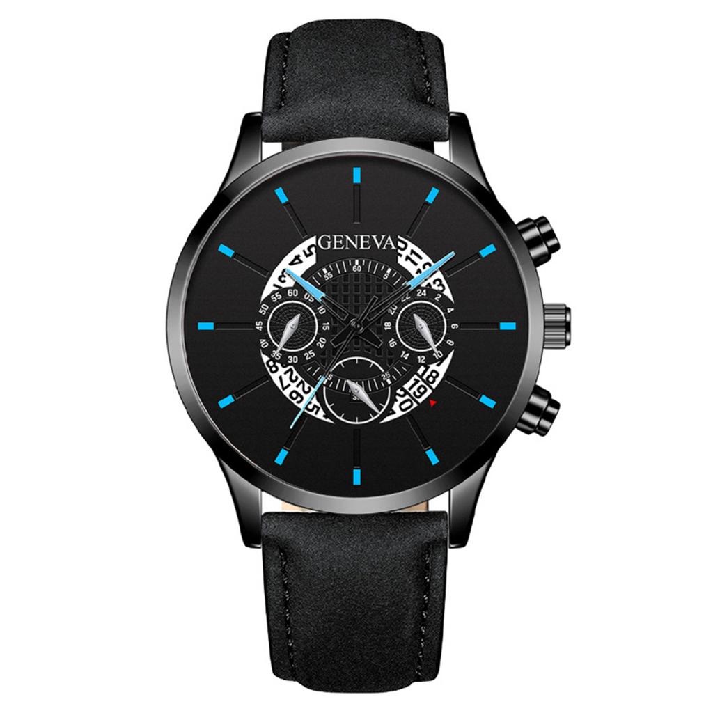 Men's Luminous Running Alarm Clock Watch