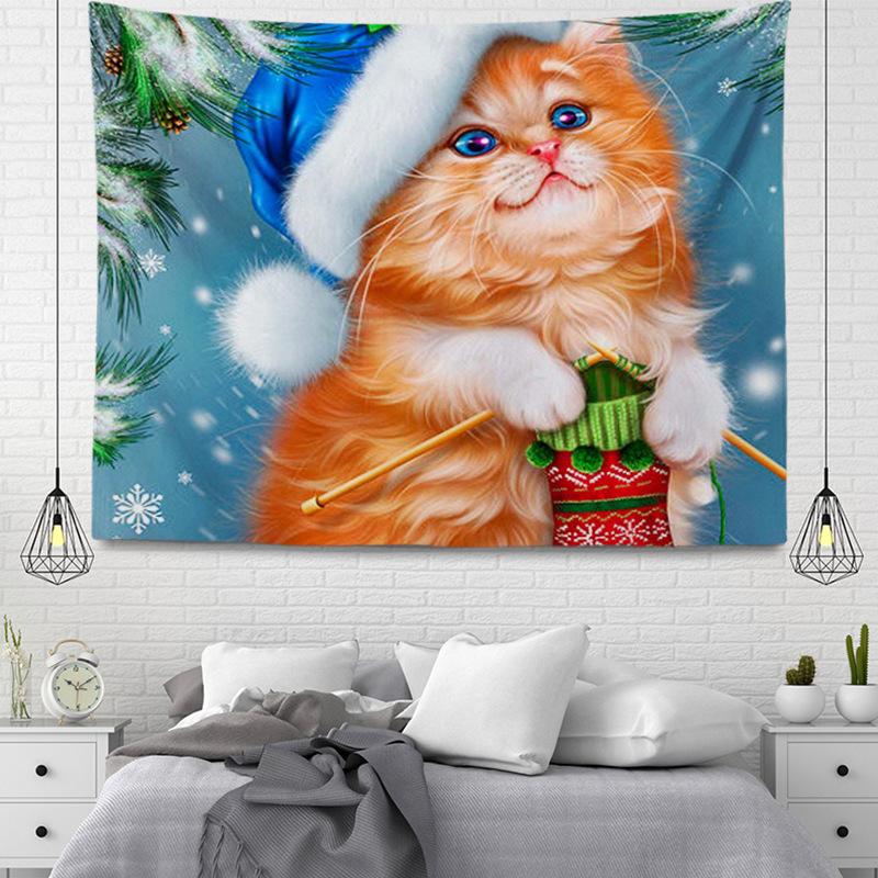 Weihnachtsserie zum Aufhängen, Stoffteppich