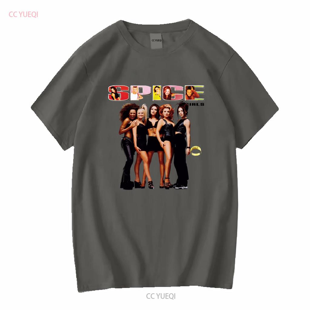 Space Girls T Shirt Spiceworld Fan Forever Spice Vintage Washed Stylish Fashion Top For Everyday Wear Streetwear Casual