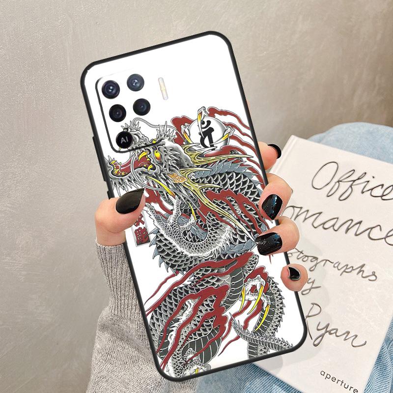 

Yakuza Dragon Tattoo Case For Oppo A54 A74 A94 A17 A57 A77 A76 A16 A96 A18 A60 A80 A40 A38 A58 A78 A98 A15 A5 Pro OPPO A79 5G