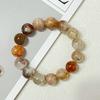 Women Natural Crystal Beaded Bracelets 8mm 10mm 12mm Round Yoga Bead Stretch Bangle Handmade DIY Jewelry Gift
