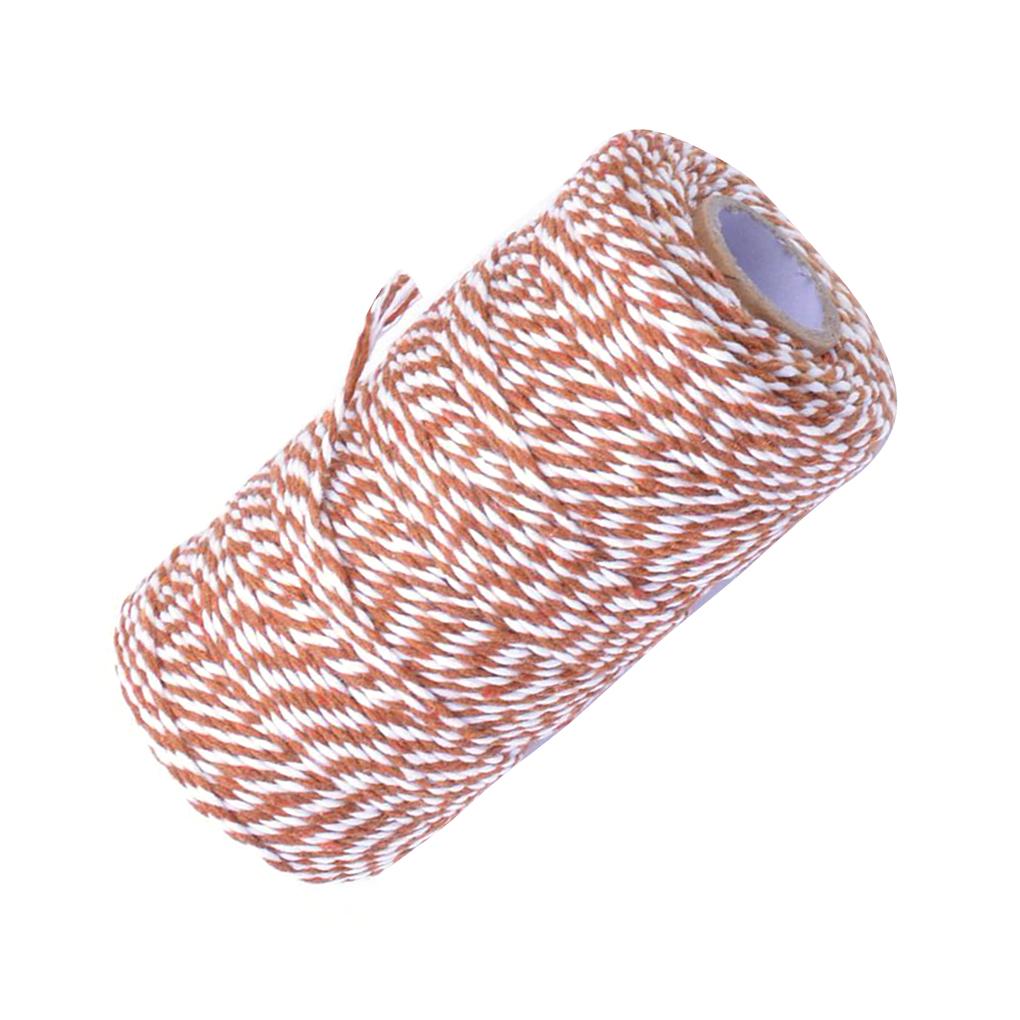 Cotton Twine Cord Double Color Twine for DIY Crafts