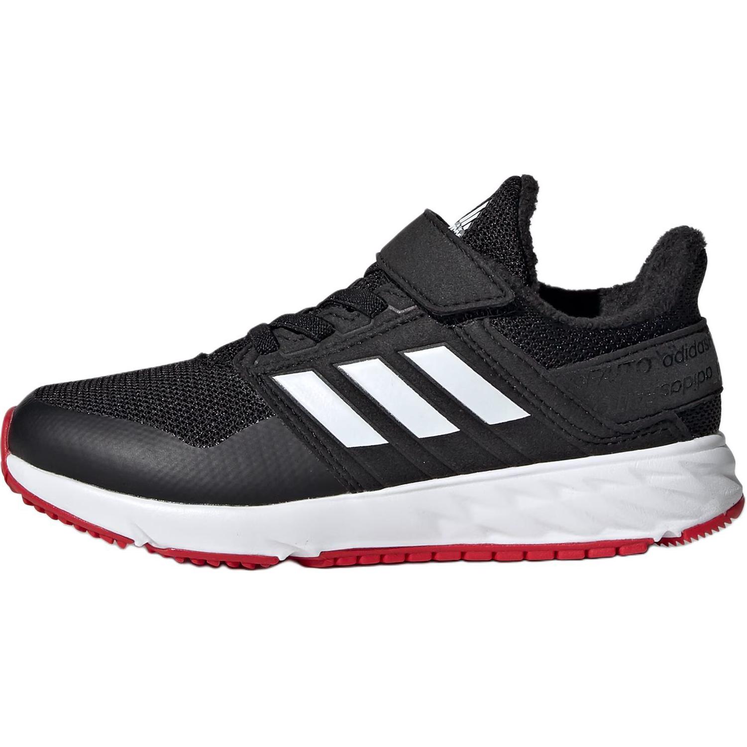 

Adidas Fortafaito Comfortable Versatile Non-Slip Durable Low-Top Kids Running Shoes Kids Running Shoes Black EF0750 28