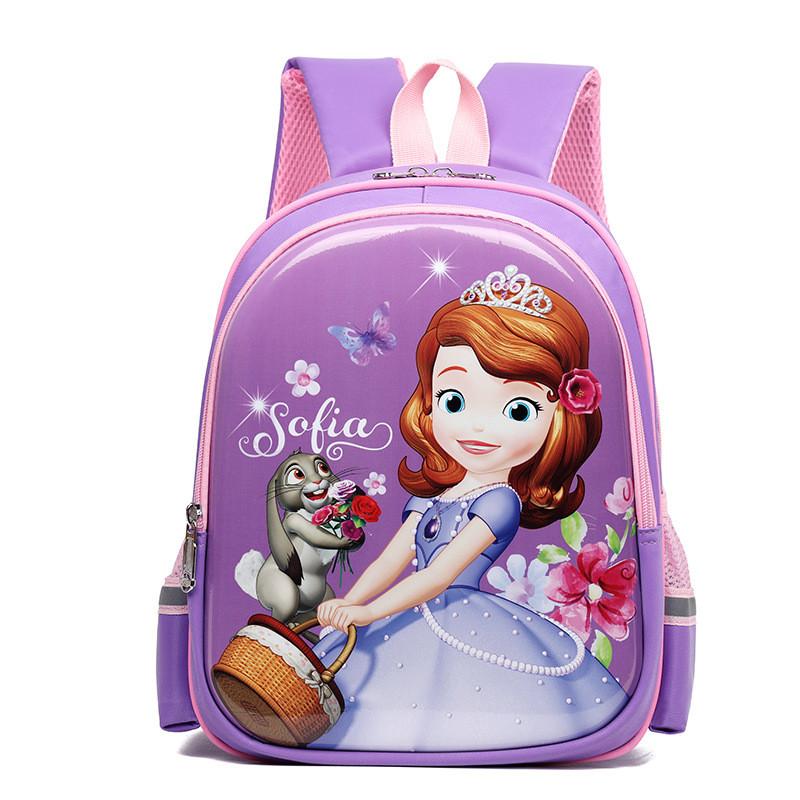 Kuromi Melody Spider Man Elsa Kids Backpack With Breathable Air Cushion Straps For School Girls