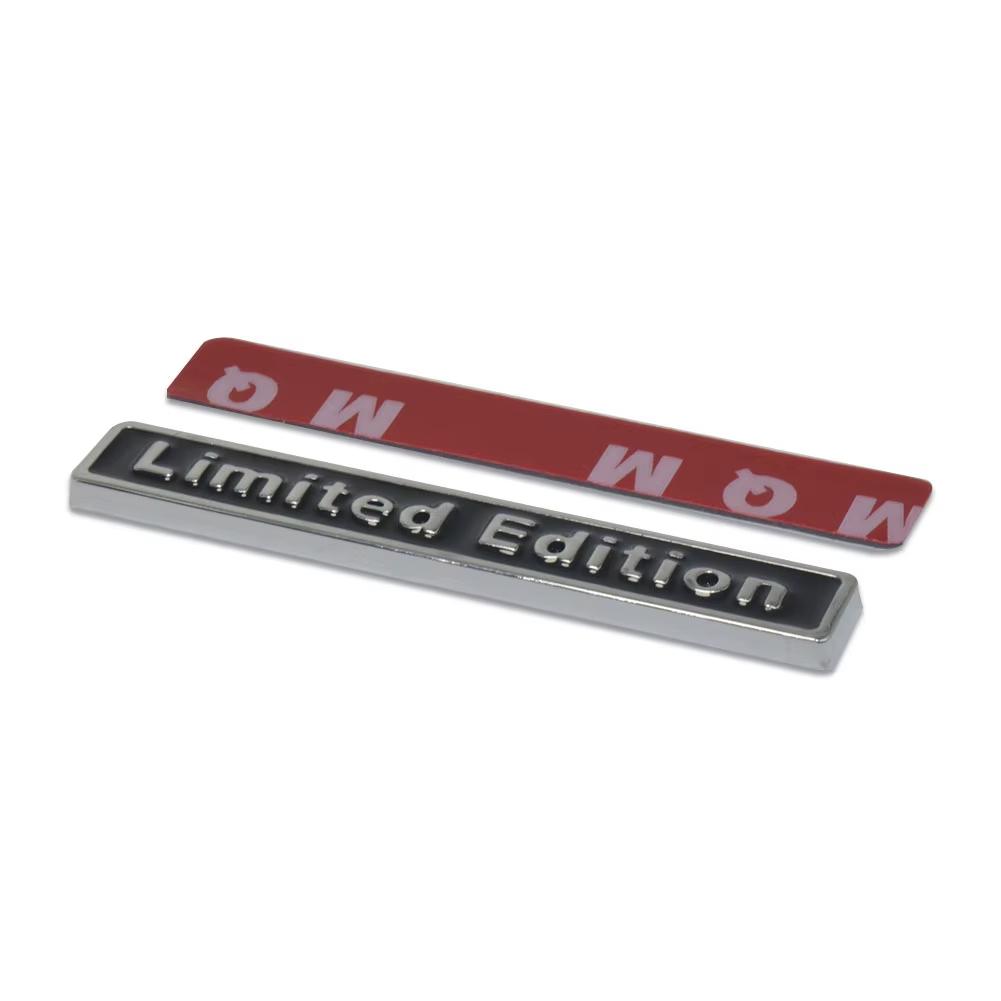 1PCS Limited Edition Emblem 3D Metal Badges Decal Sticker Auto Racing Sport Emblem for Rear Trunk Side Fender Car Motorcycle Sti