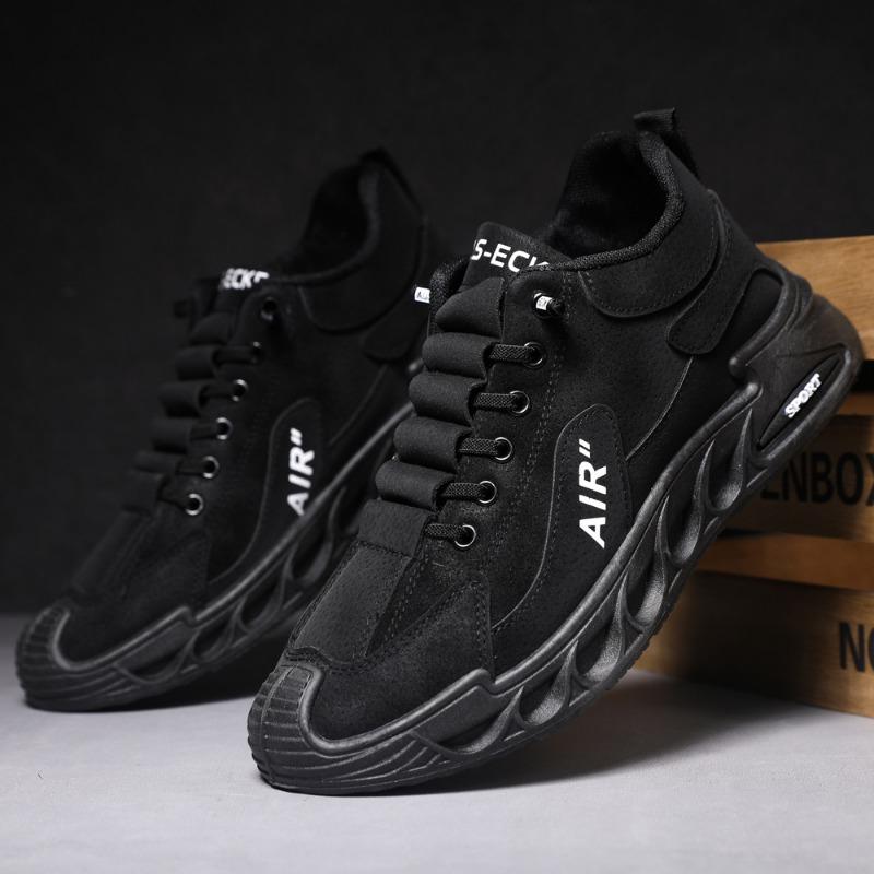 Men's Shoes Spring Breathable Casual Shoes Men's Trend Simple and Versatile Sports Style Casual Shoes One Pedal Work Board Shoes