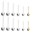 12-teiliges Heavy Duty Esslöffel-Set, 7,4" Löffel Lebensmittelgeeignetes Besteckset, Spiegelfinish, Ergonomisch, Spülmaschinenfest für Zuhause, Küche, Restaurant