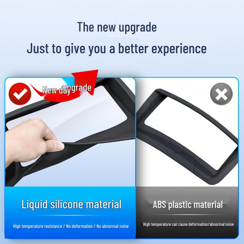 Xiaopeng X9 Silicone Curved HUD Dust Cover - Fits 26 Models