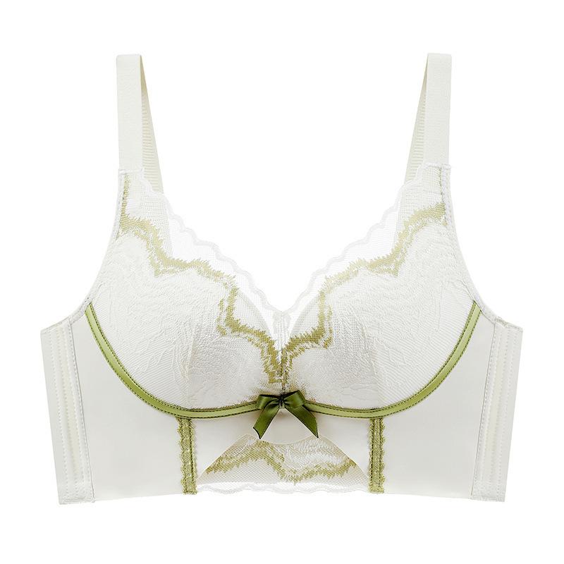 Collect Vice Breasts BH mit Raffung, Anti-Durchhängen, dünner Abschnitt, ohne Stahlring, verstellbarer BH