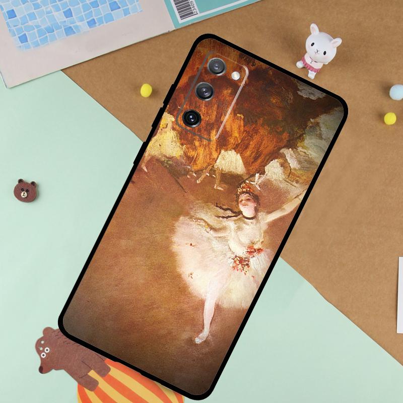 Ballet Ballerina Dancer Soft Case For Samsung Galaxy S24 Ultra S9 S10 S20 S22 S21 Plus S23 FE S25 Ultra Funda Cover