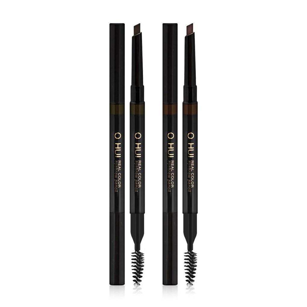Ohui Real Color Eyebrow Pencil / No. 01 Natural Brown