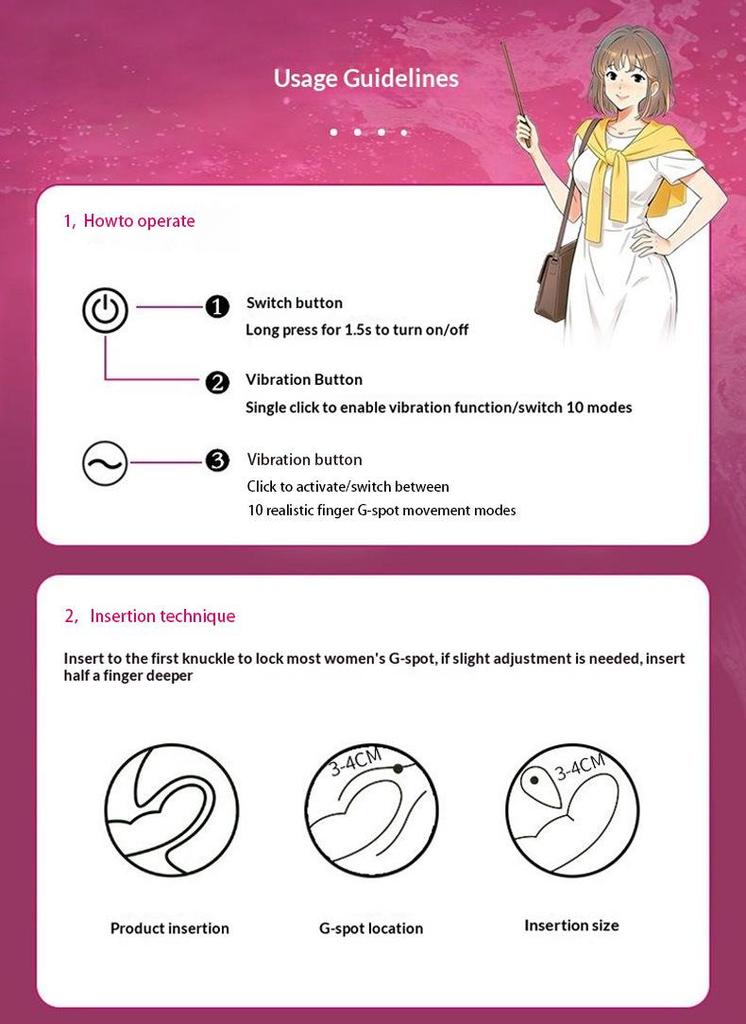App-Controlled Wearable Invisible Female Vibrator with 360-Degree Rotation for Couples