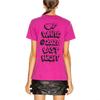 Off-White Cotton Heart Logo Printed Round Neck Short Sleeve T-Shirt Women tops Purple Red OWAA049F19B070662810