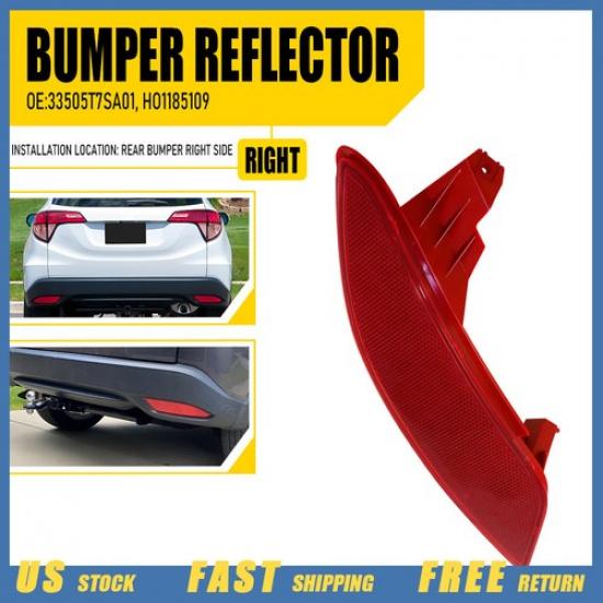 

Reflector Light Rear Right Bumper For 2016- Honda HR-V HO1185109 33505T7SA01