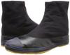 Moonstar Magic Fitter 5-Piece Tabi Socks for Men and Women, Round Toe, Black, Size 26.5 cm, 2E