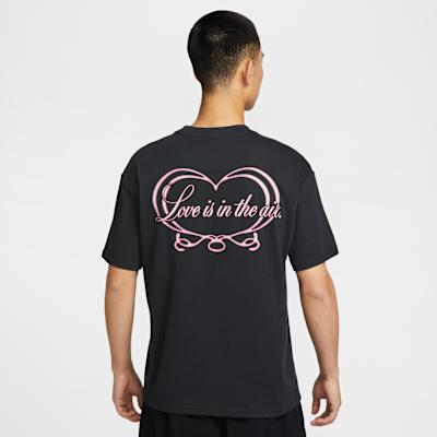 Nike Sportswear T Shirts Men s Black Crew Neck Moderate S
