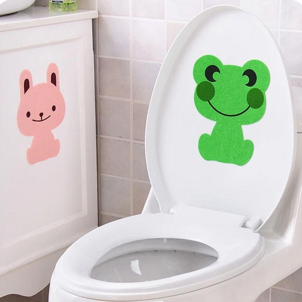 Cartoon Animal Toilet Remove Odor Stickers Toilet Aromatherapy Stickers Bathroom