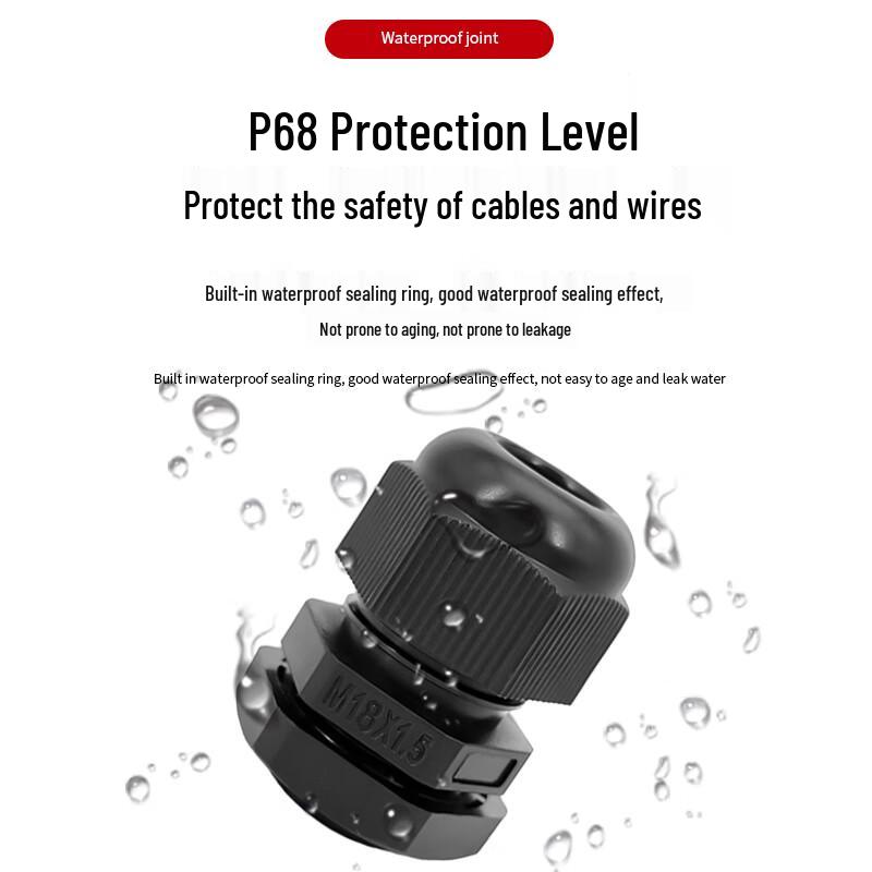 ZONWAN Nylon Waterproof Cable Gland