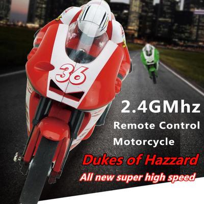 Mini RC Motorcycle High Speed Radio Controlled 2.4GHz Motorbike Children Toy