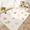 Cute Cartoon Animal Children's Rug Non-Slip Washable Baby Crawling Mat Bedroom Play Floor Mat Home Decoration