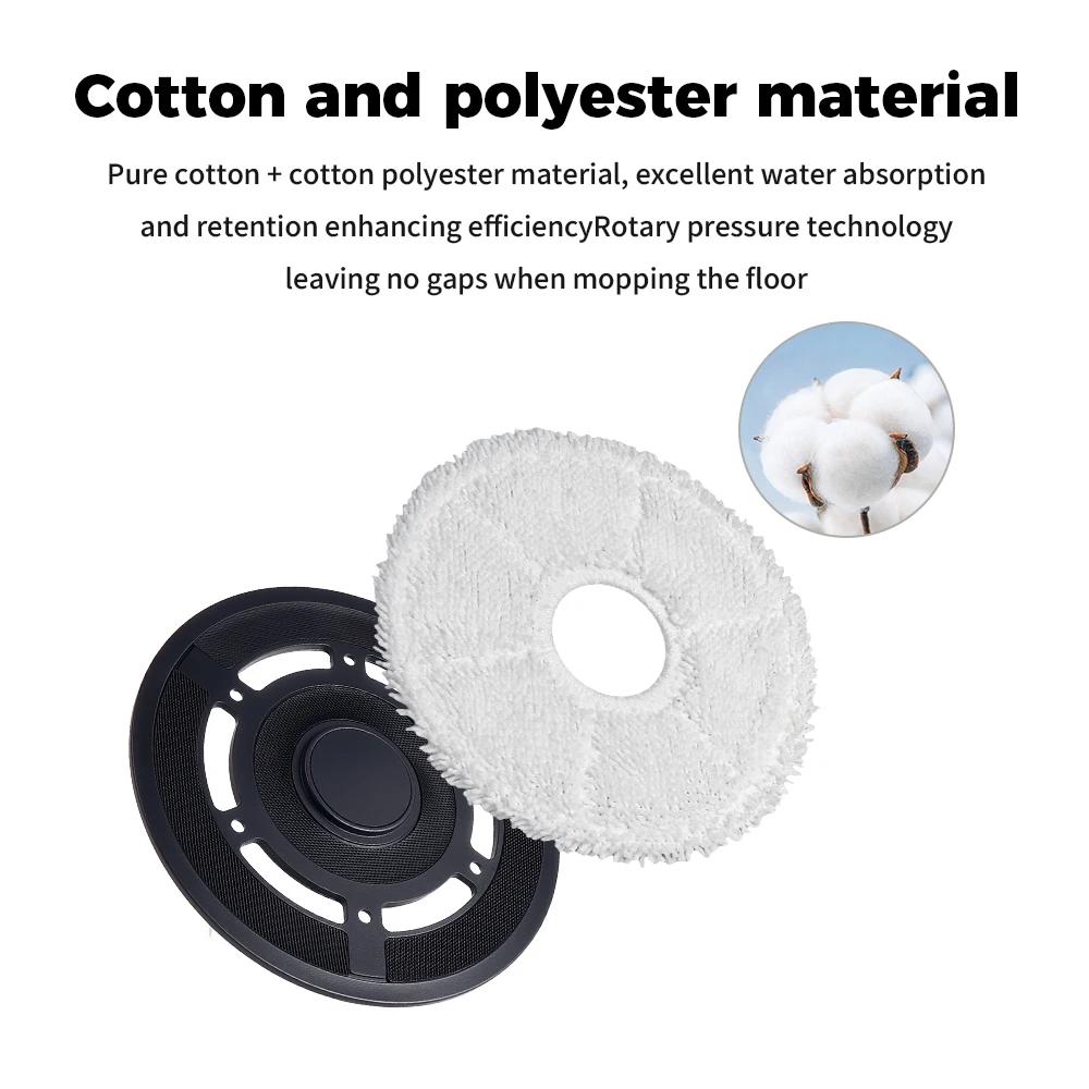 Mop Cloth For Ecovacs X1 OMNI/TURBO/MAX / X1S PRO,T20 PRO/MAX/PRO PLUS,T10 OMNI/ TURBO/MAX Accessories Robot Vacuum Cleaner Part