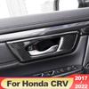Für Honda CR-V CRV 2017 2018 2022 ABS Carbon Auto Innen Türgriff Schüssel Abdeckung Fall Trim Aufkleber Zubehör