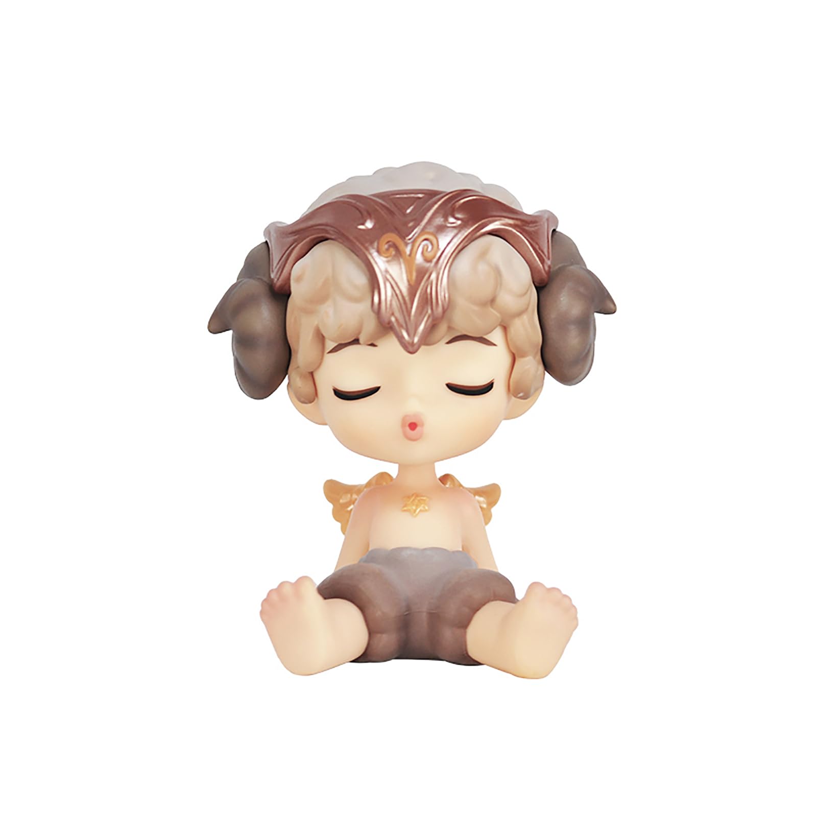 

YMY 12 Созвездий Фигурка Милая Кукла с Крыльями Кукла Нендороид Новый Подарок для Мальчиков и Девочек 7-10 см Года (Овен)