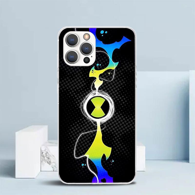 Ben Cartoon 10 Phone Case For IPhone 16 17 Air 16E 15 14 Plus 13 Mini 12 11 Pro Max 7 8 + SE 2020 Soft TPU Back Cover 16 17 Air